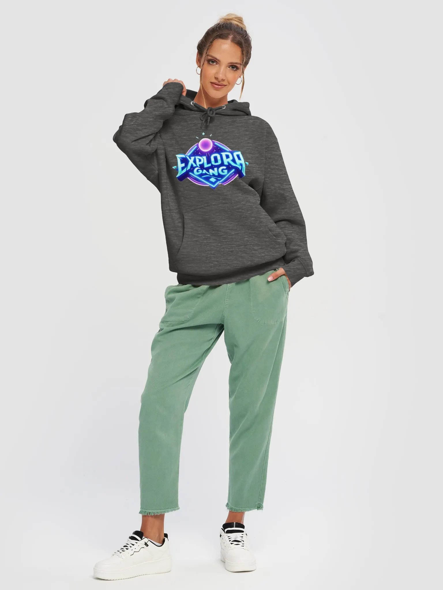 Explora Gang Official Logo Hoodie product image (40)
