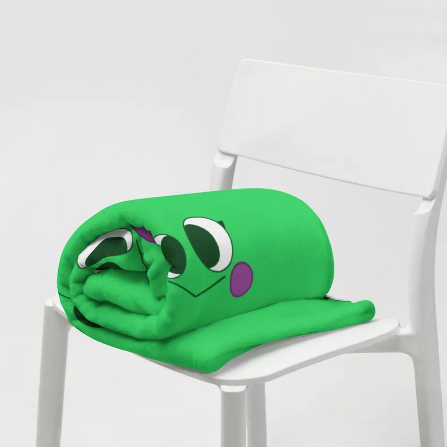 Turtle Face Throw Blanket product image (19)
