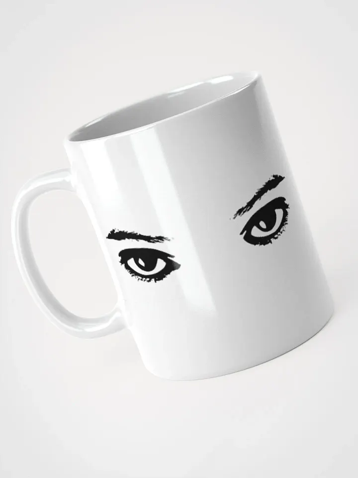 "Icy" White Glossy Mug product image (1)