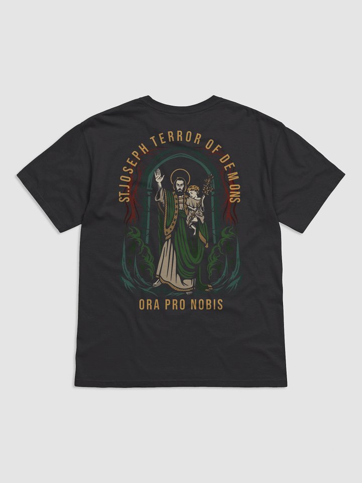 St.Joseph Terror of Demons Heavy Tee product image (1)