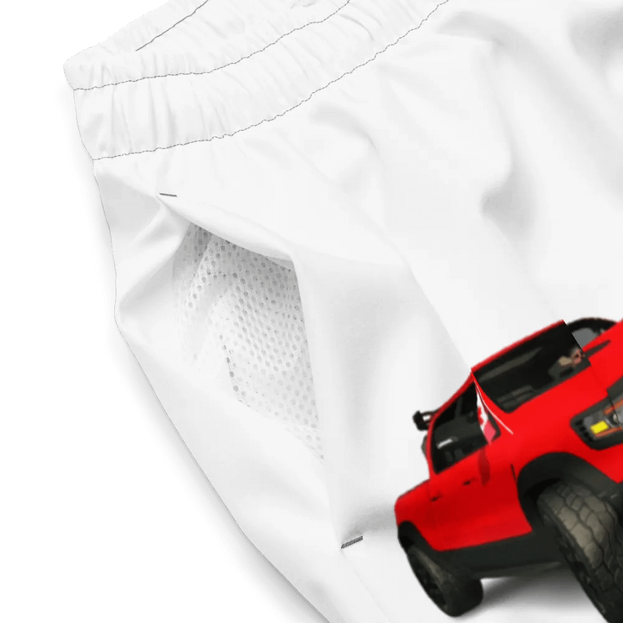 Rugged Red Off-Road Swim Trunks TR-X product image (5)