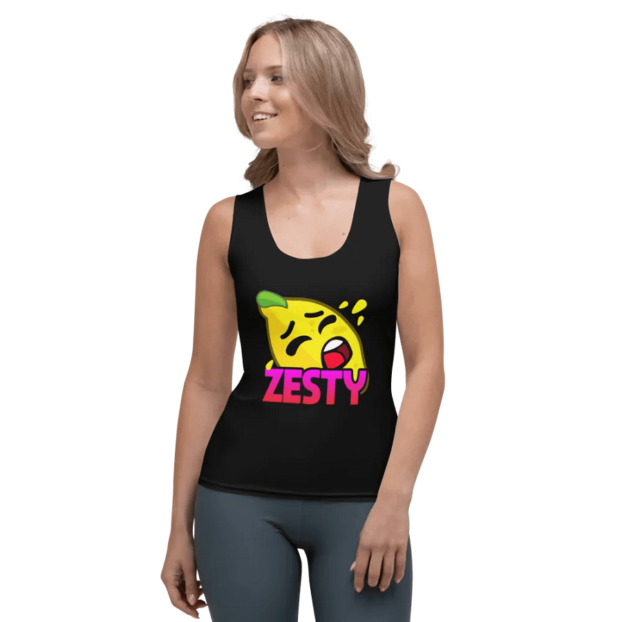 ZESTY WOMEN'S FITTED TANK TOP product image (1)
