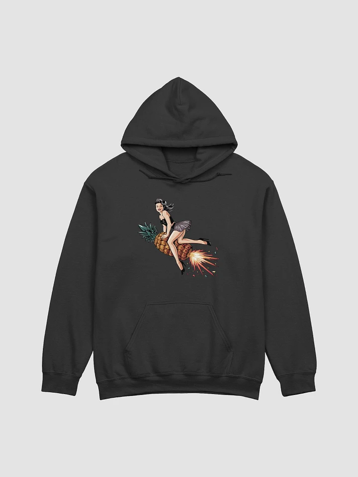 Pineapple Rocket Girl Swinger Lifestyle Classic Hoodie product image (2)