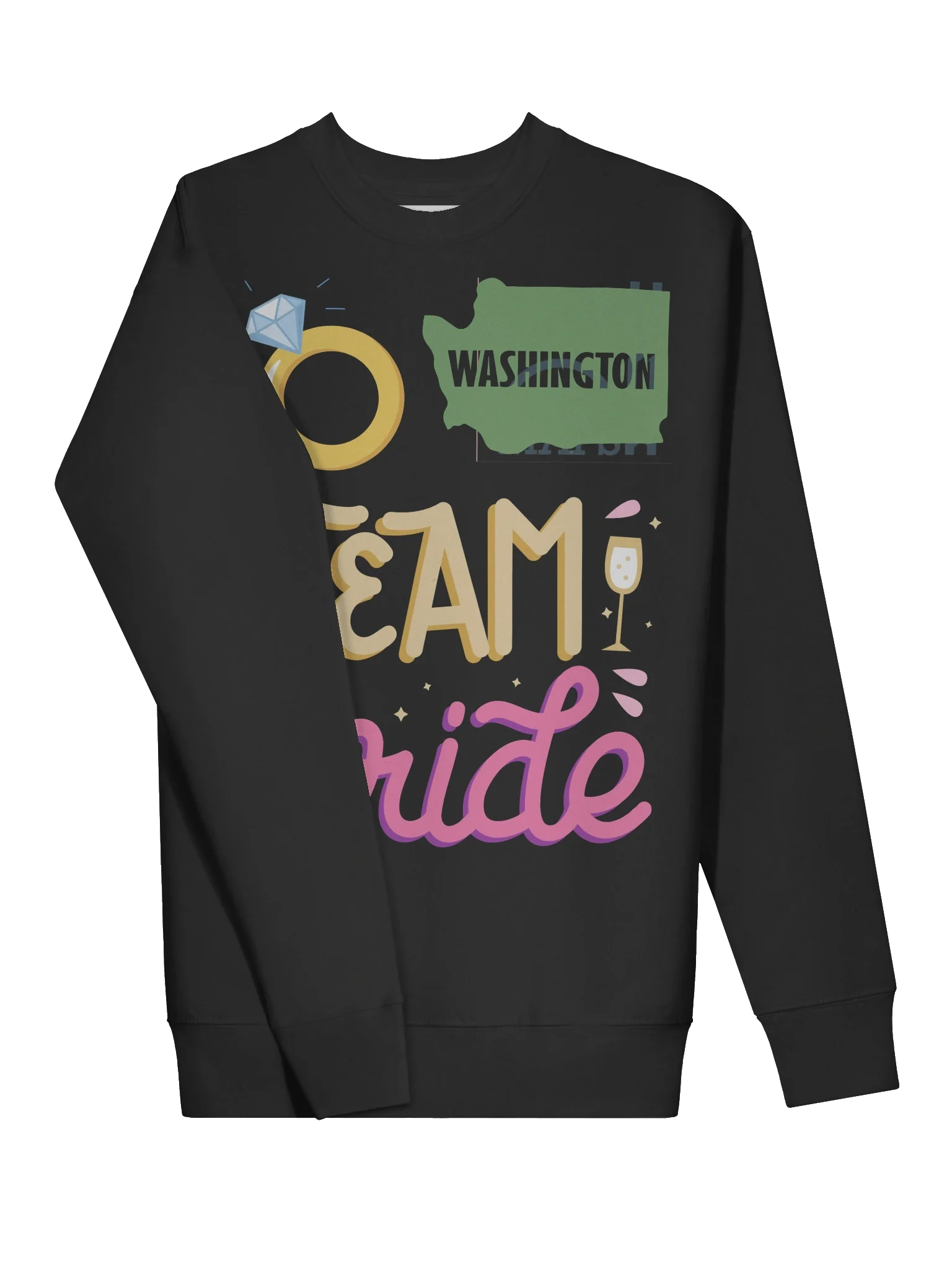 Washington *Team Bride* Premium Crew Sweatshirt product image (3)
