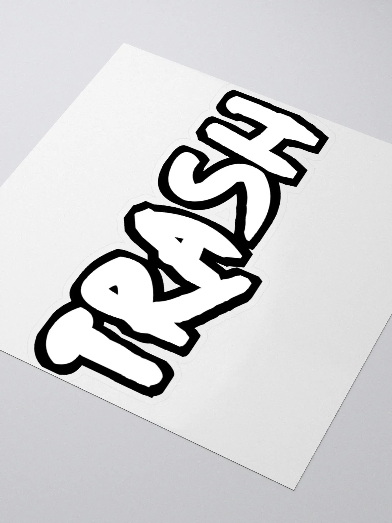 Trash Kiss-Cut Sticker product image (3)