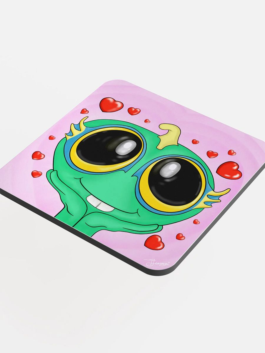 Murloc Love - Coaster (Pink) product image (4)