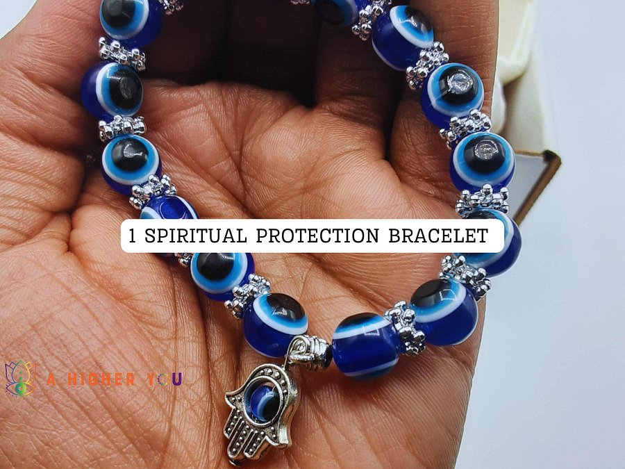 10 pc Peace Keeper Energy Crystals | Energy protection | Prosperity bracelets with BONUS gift product image (8)