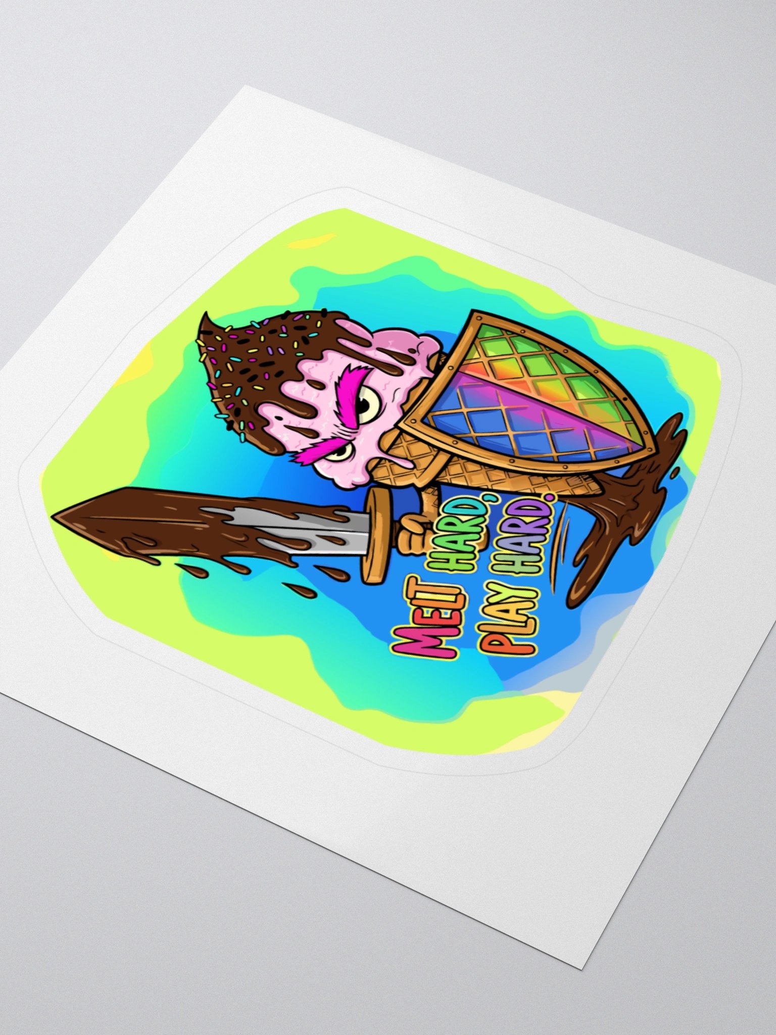 Melt Hard, Play Hard Sticker Set product image (3)