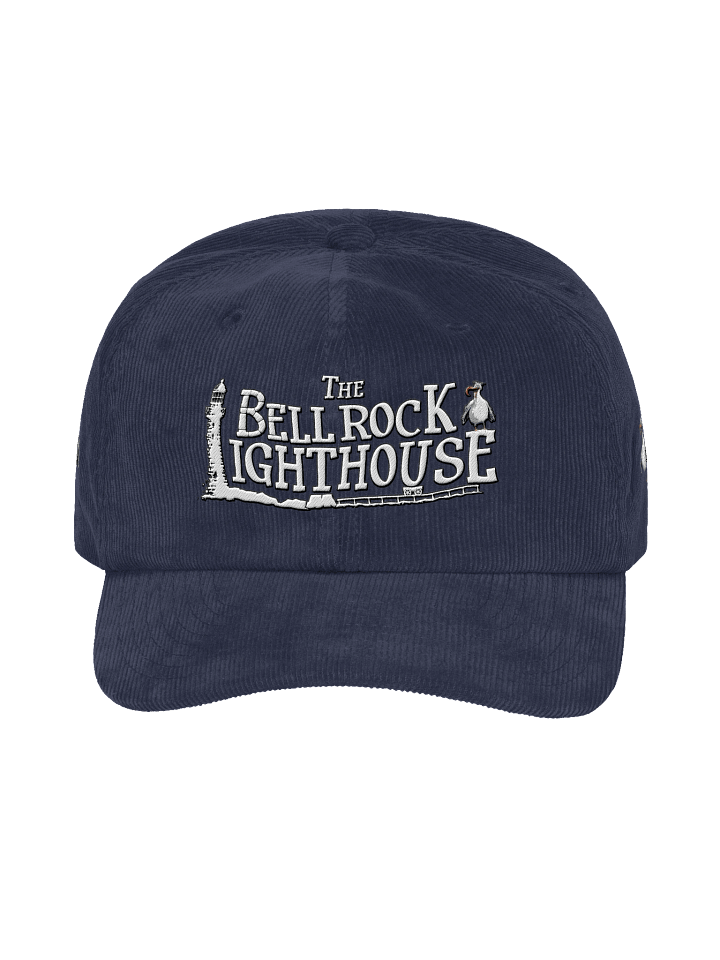 Premium cord cap with outlined logo. product image (1)