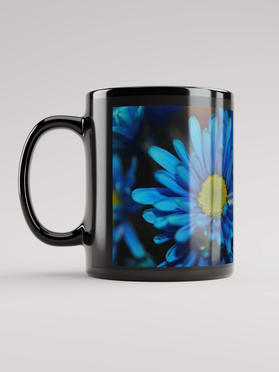 Blue Daisy Black Coffee Mug product image (12)
