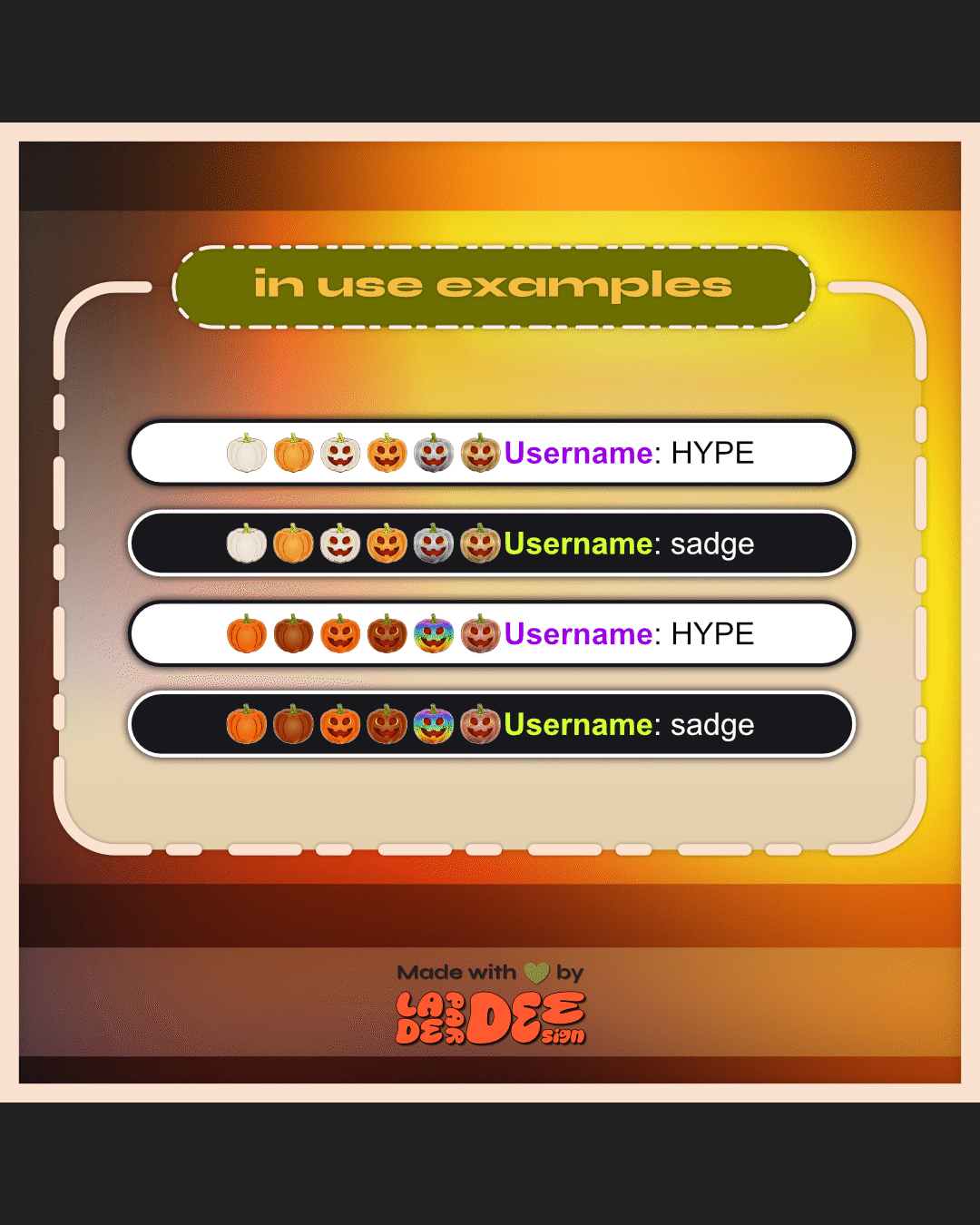 Pumpkins Badges product image (2)