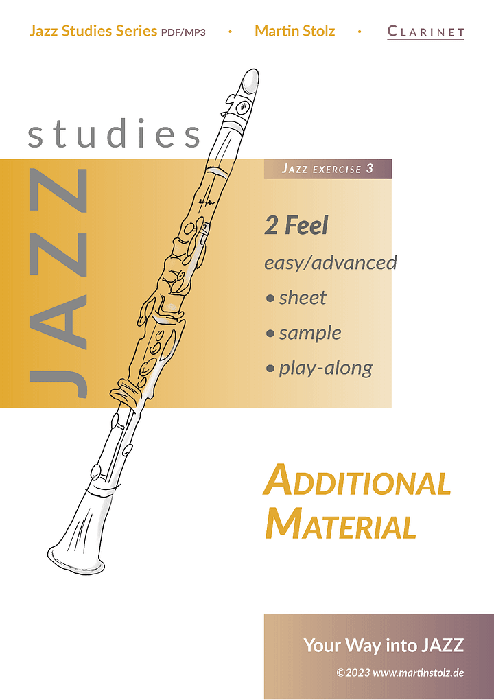 2 Feel - Clarinet (Exercise 3 Jazz Studies) product image (1)