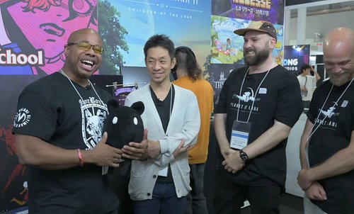 At @tokyo_game_show I talked ALL things @planetoflana 2, w/ @wishfullystudios Directors & LEGENDARY @m05et
 composer @snowing...
