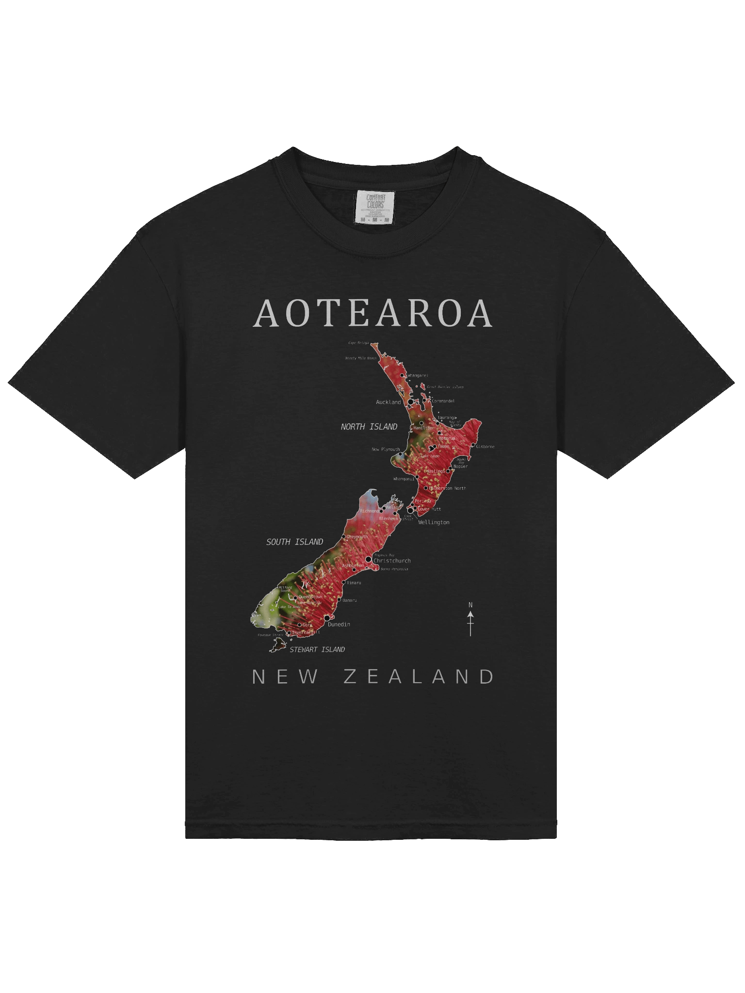 AOTEAROA MAP DETAILED POHUTAKAWA product image (24)