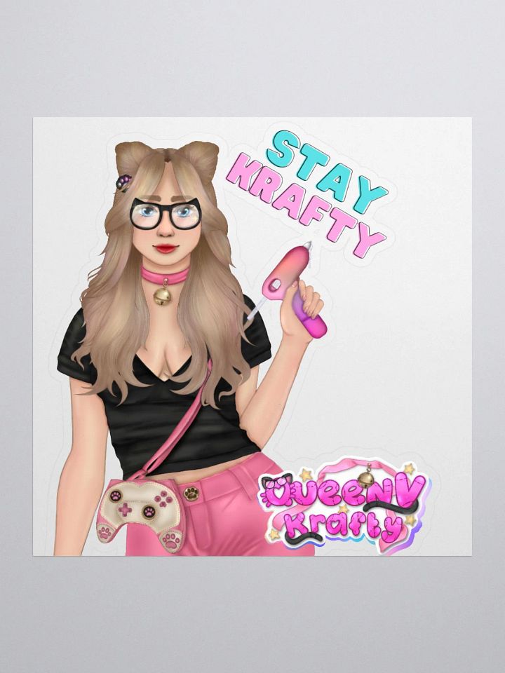 Stay Krafty QVK Sticker product image (3)