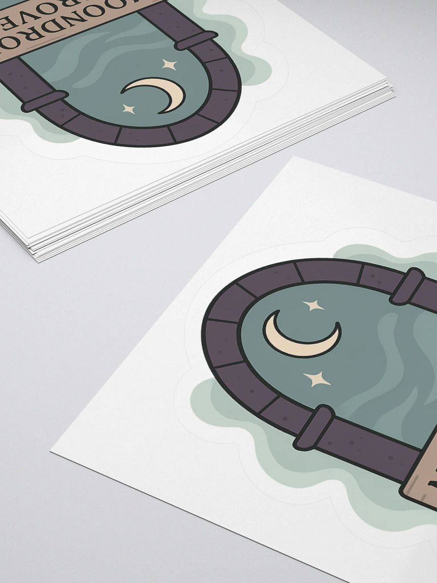 Moondrop Grove Archway – Vinyl Sticker product image (4)