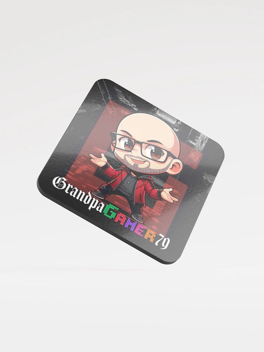 Grandpa Gamer 79 Coaster - Pixelated Edition product image (2)