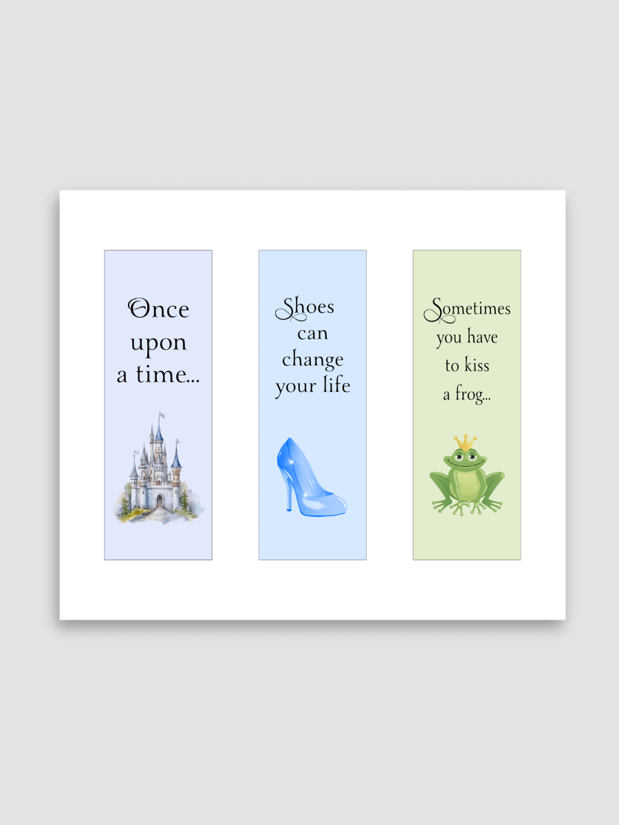 Fun Fairytale Quote Bookmarks product image (1)