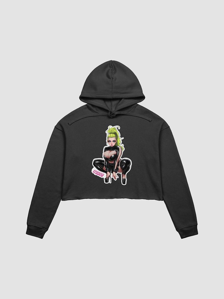 Cropped Fleece Hoodie with Nova Squat product image (1)