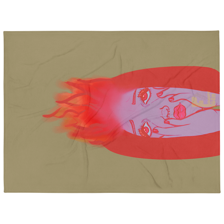 "Up in Flames" Throw Blanket product image (2)