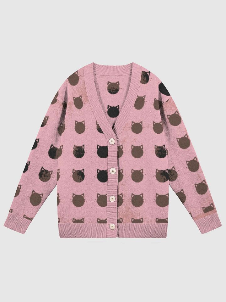 Meowsterpiece Knitted Cardigan product image (1)