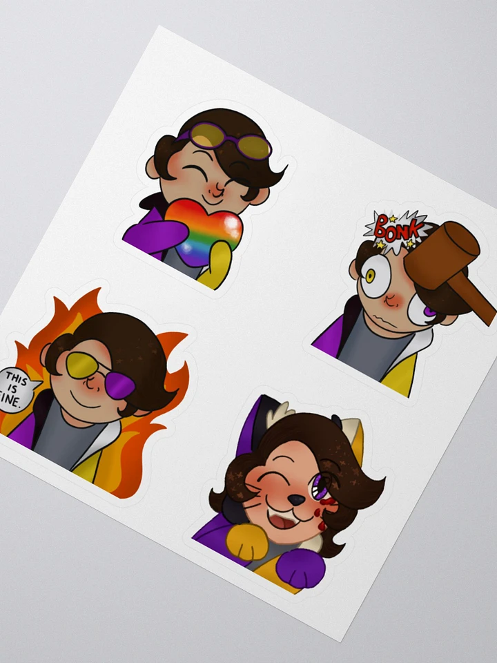 Sherbert Emote Sticker Collection product image (2)