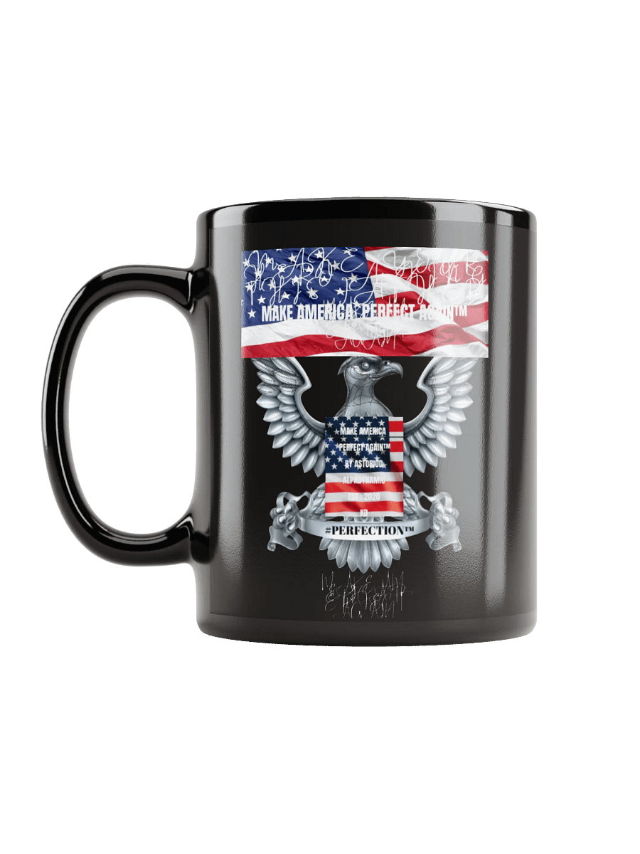 Mapa™ American Eagle Black Glossy Mug product image (12)