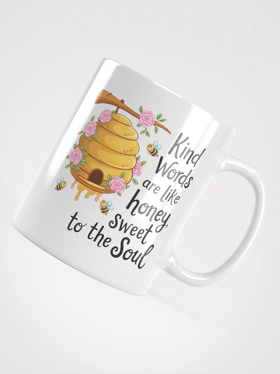 Whimsical Honeycomb Rose Mug product image (4)