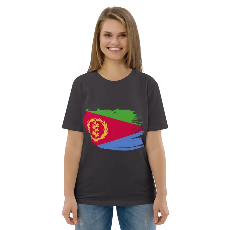 Eritrean Flag Organic Tee product image (139)