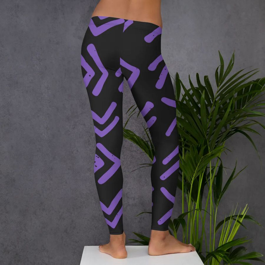 Leggings – Boho Tribal Geometric Pattern for a Chic & Artistic Vibe product image (6)