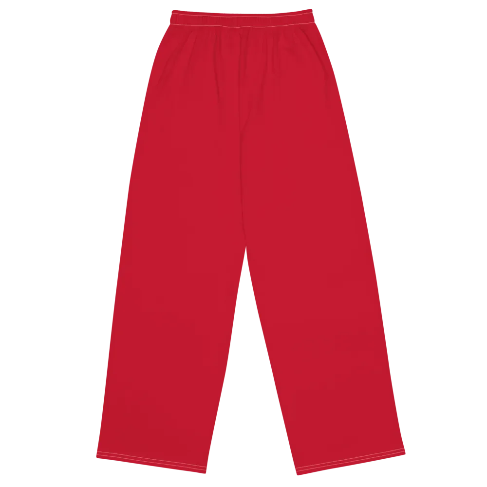 CG Red Unisex Wide-Leg Pants product image (2)