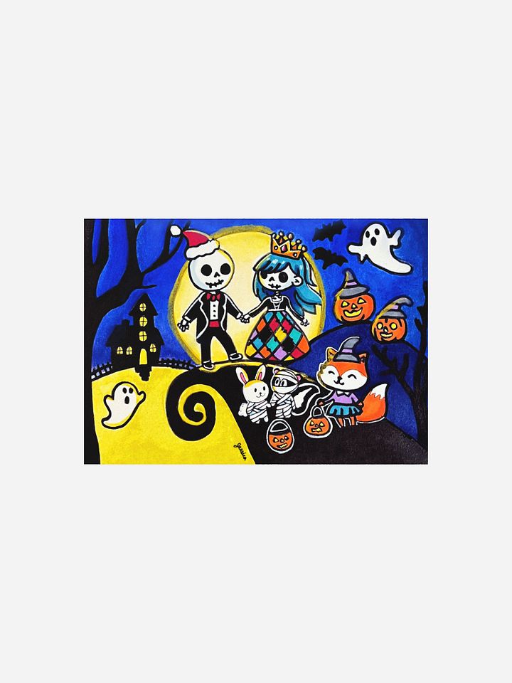 Haunted Holidays Art Print product image (1)