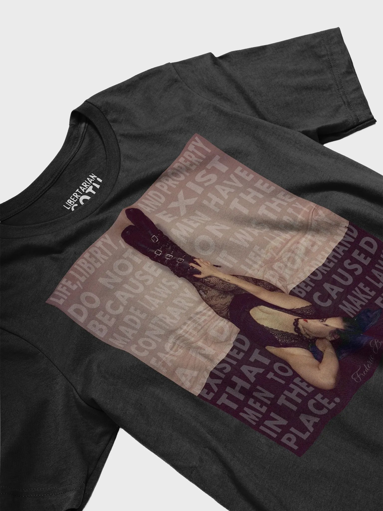 Bastiat Pin-Up T-Shirt product image (3)