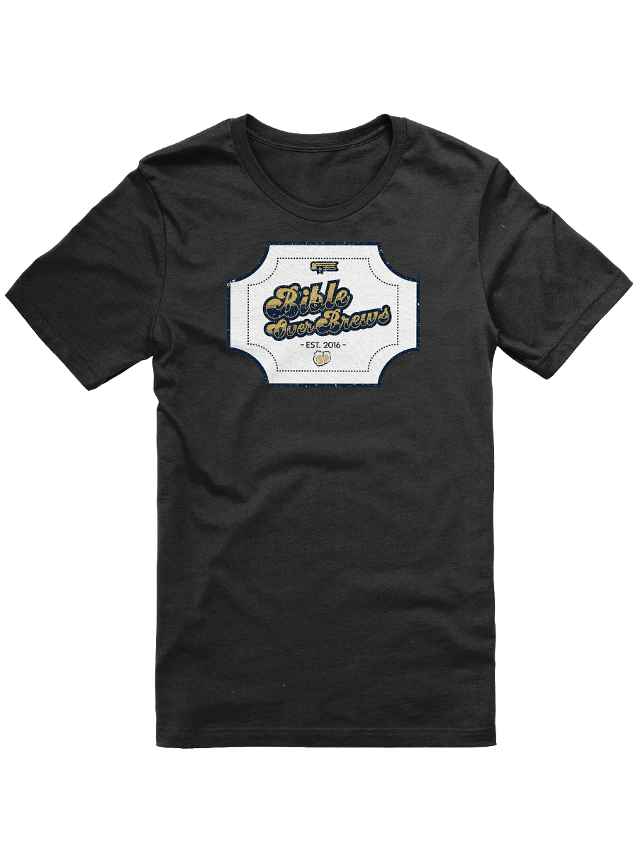 Bible over Brews Black Tee product image (1)