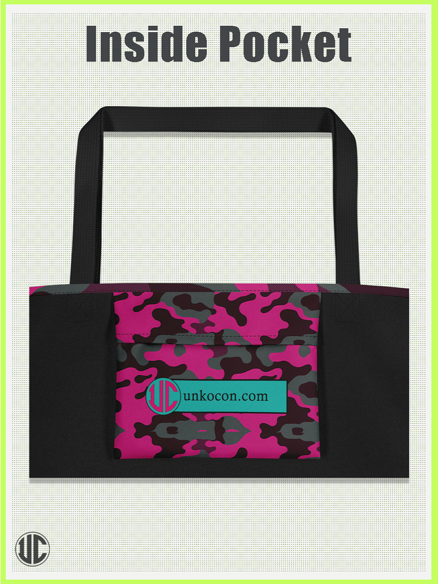 UnkoCon – Savage Woodland Camo Tote Bag product image (2)