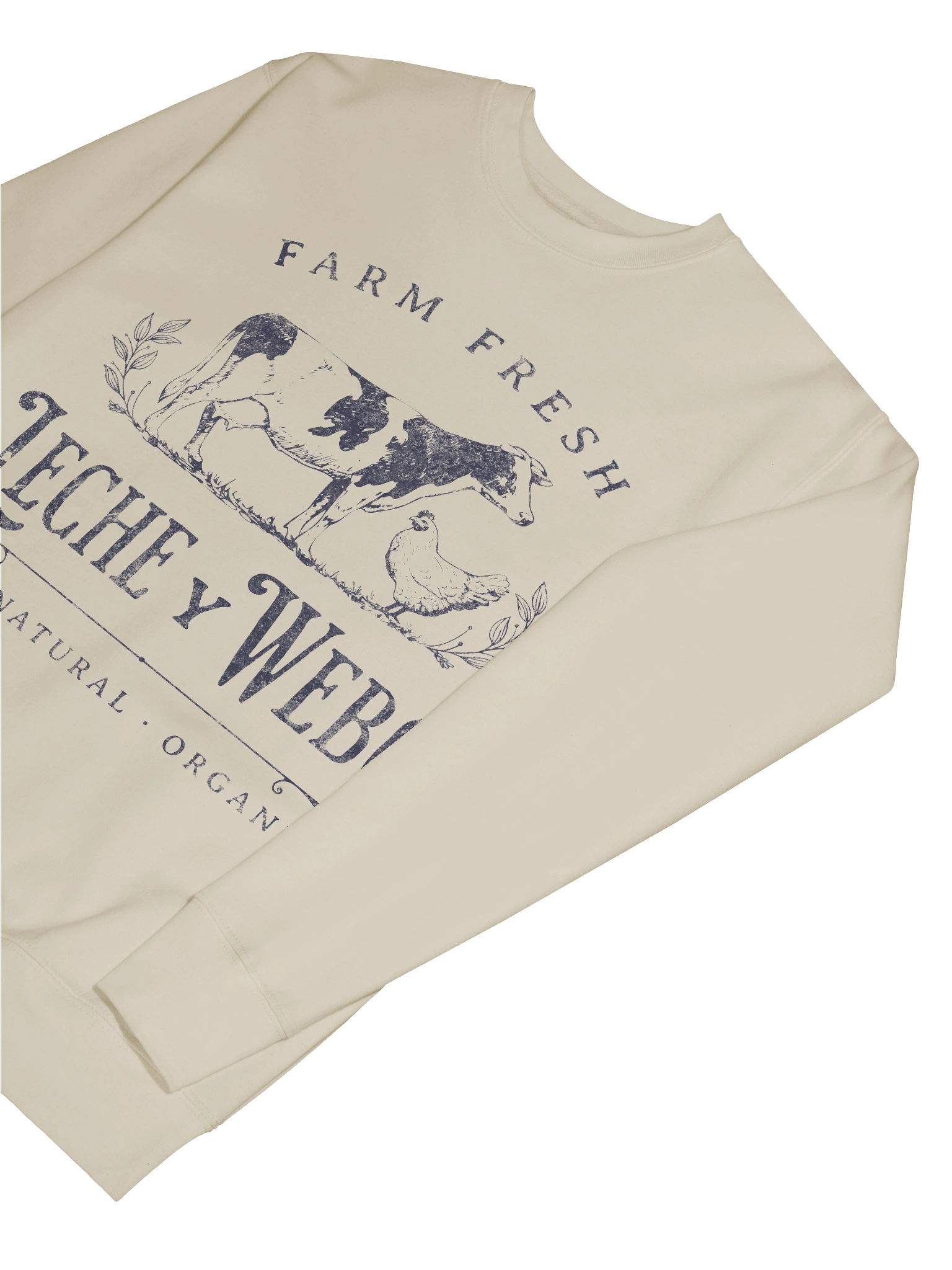 Leche y Webo Premium Crewneck Sweatshirt product image (5)