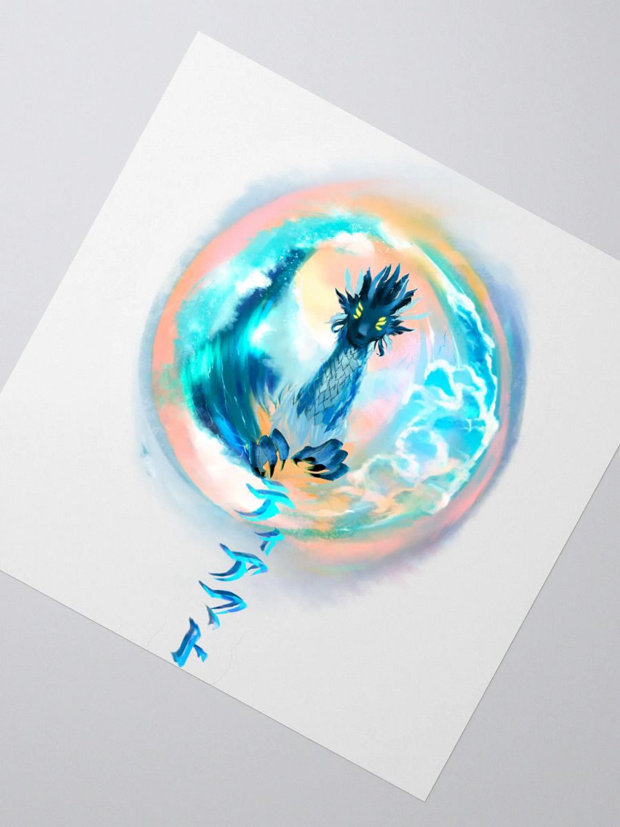 Tiamat – Ancient Dragon of Creation (Sticker) product image (2)