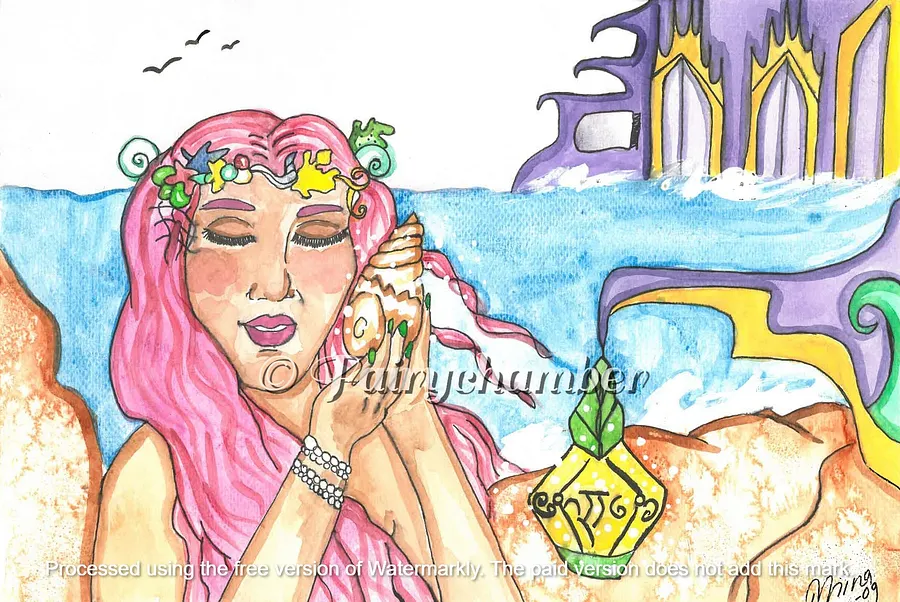 Call Of Atlantis Original Painting product image (1)