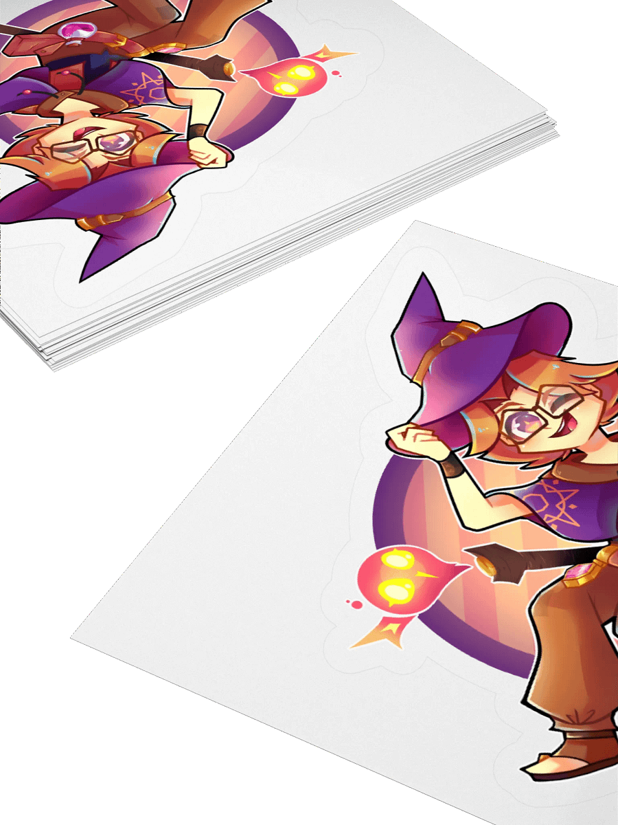 ◖005◗ flashy wizboi sticker product image (7)