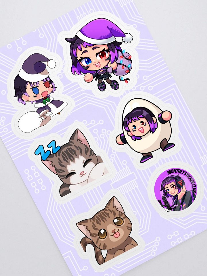 Monthly Sticker Club - December 2023 product image (1)