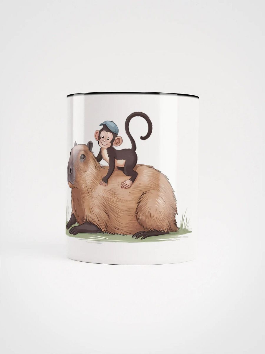 Capybara and Monkey Lovers mug product image (5)