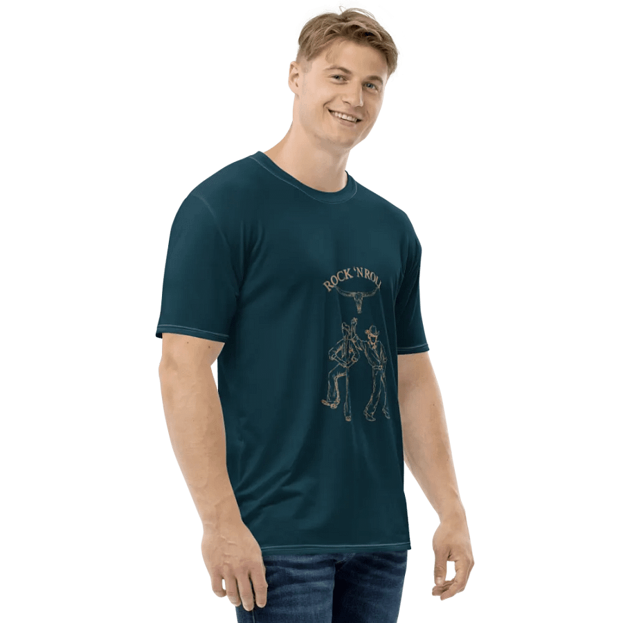 Rock 'n Roll Wild West All-Over Print Tee product image (4)