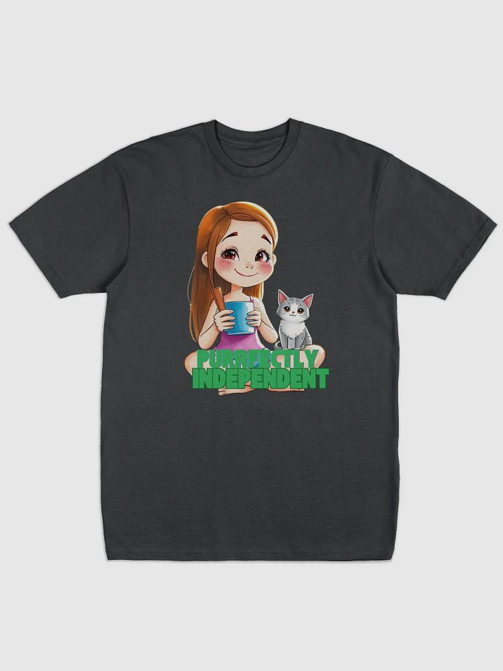 Purrfectly Independent Men's Tee product image (1)