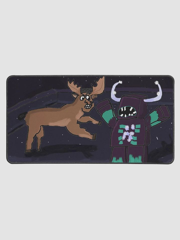 Body vs Warden Large Desk Mat product image (1)