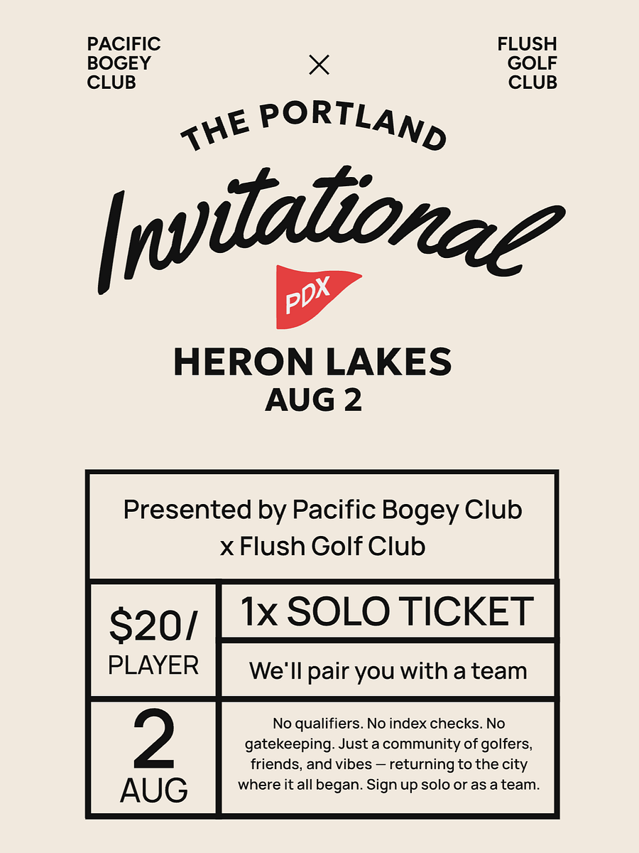Solo Ticket - The PDX Invitational product image (1)