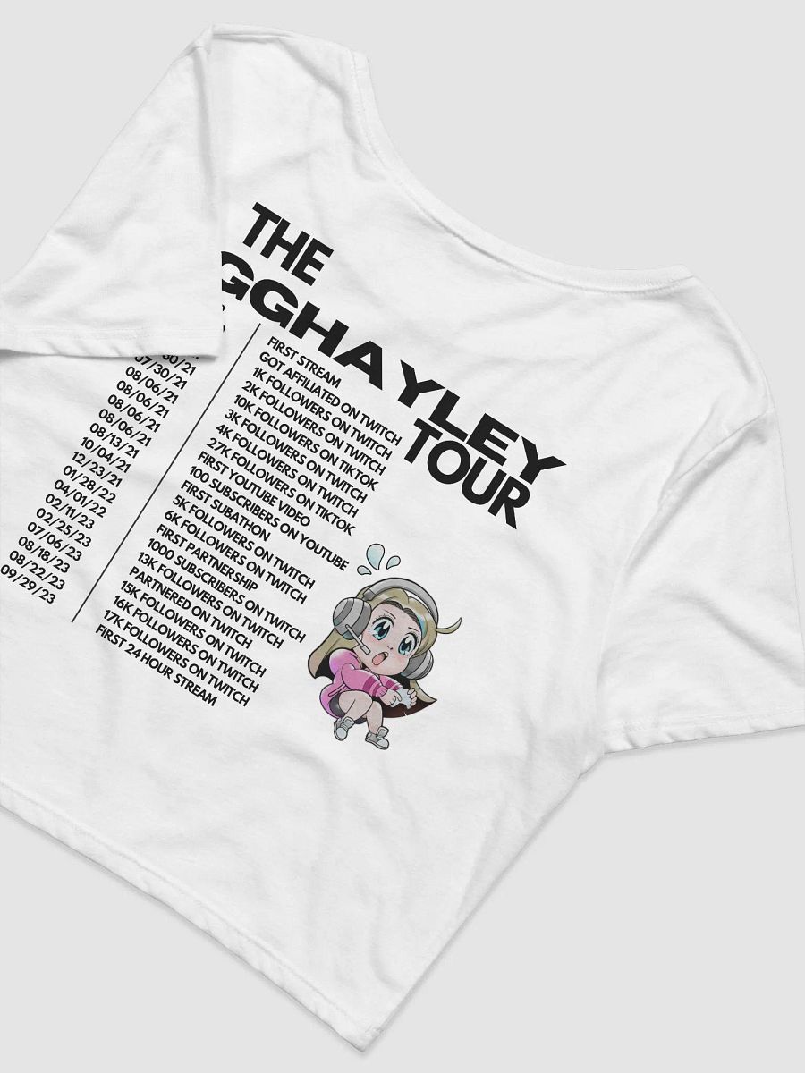 The ggHayley Tour Crop Tee product image (4)