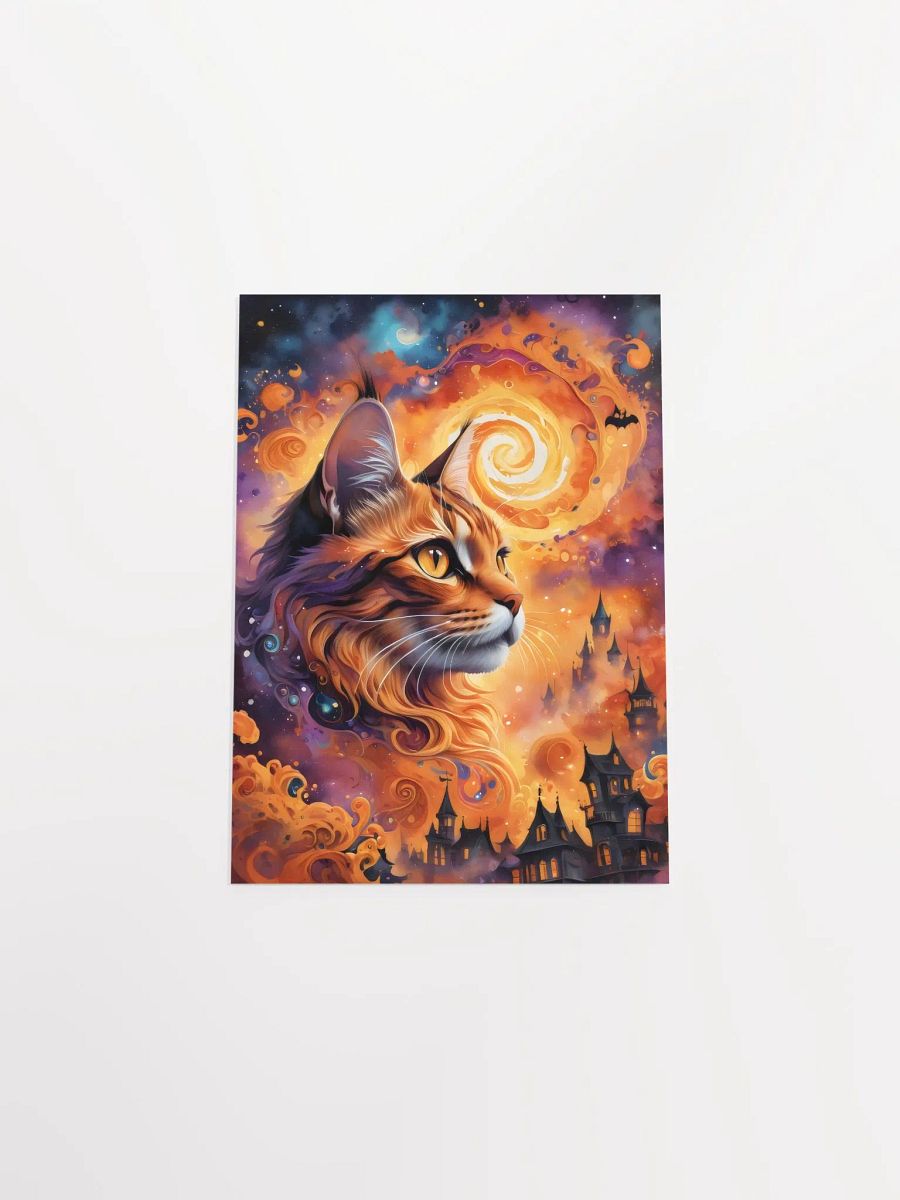 Feline Fantasy in the Galaxy Poster product image (11)