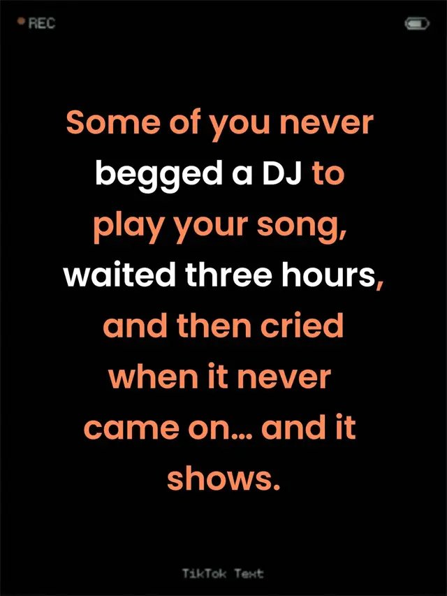 What was the first song you ever begged a DJ to play? #RKBDLife #ChaosArmy #ExistLoudly #MixtapeMemories #BadDecisionClub 