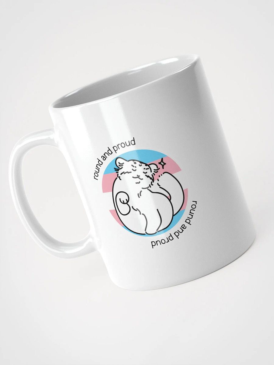 Round and Proud Manul Transgender Version - White Mug product image (8)