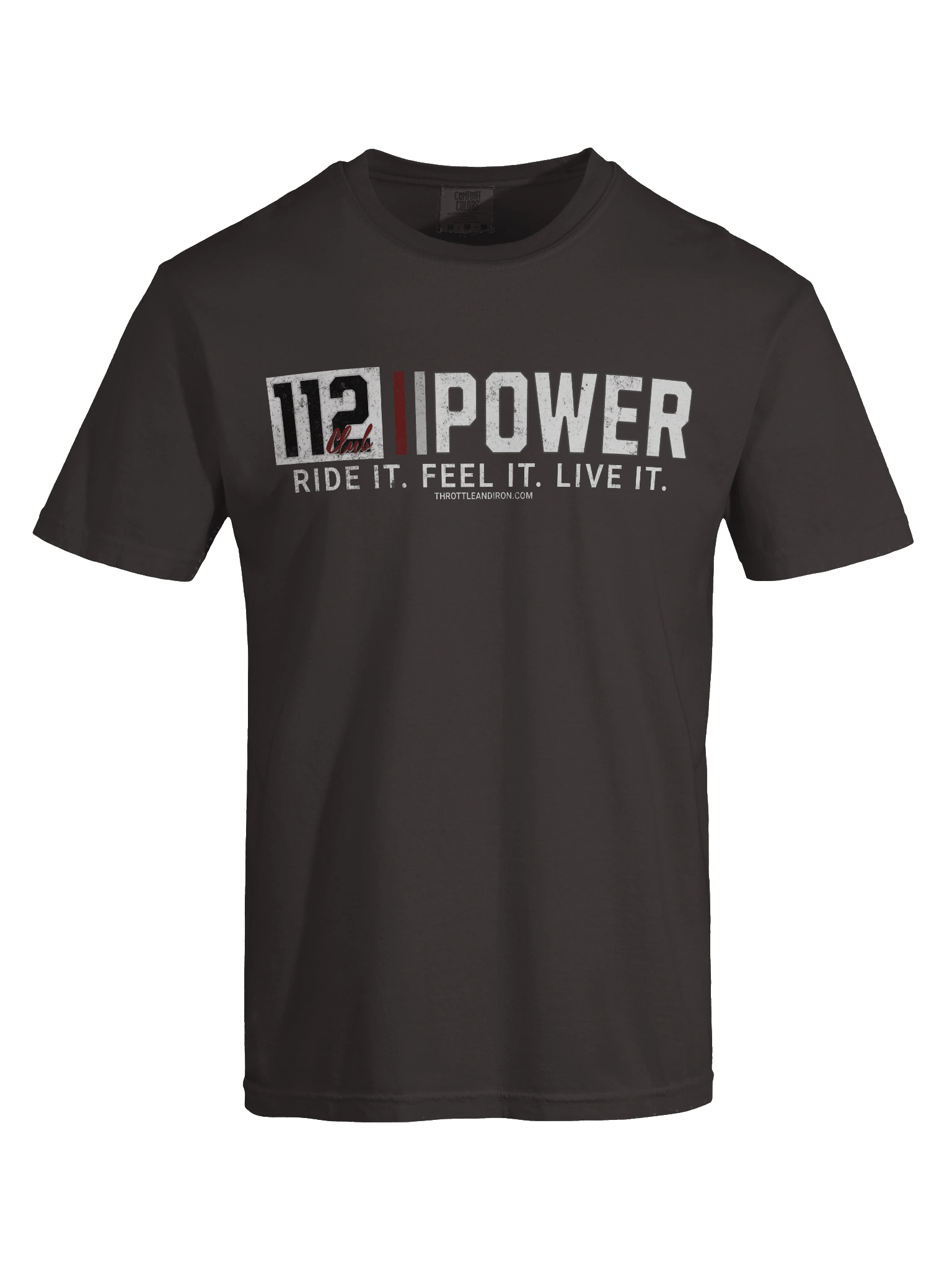 🔥 Club 112 POWER Throttle & Iron Podcast Tee product image (54)